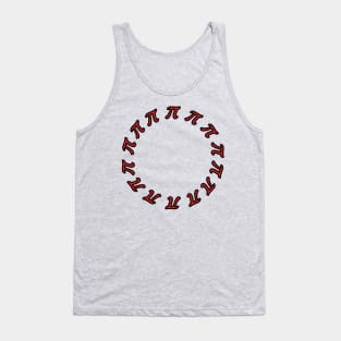 Pi Symbol Ring Tank Top